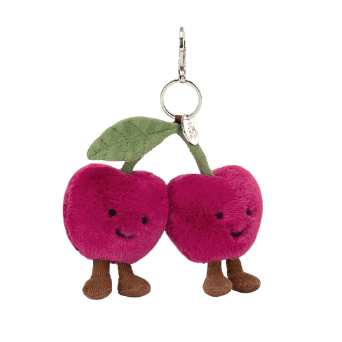 Jellycat Amuseables Cherries Bag Charm