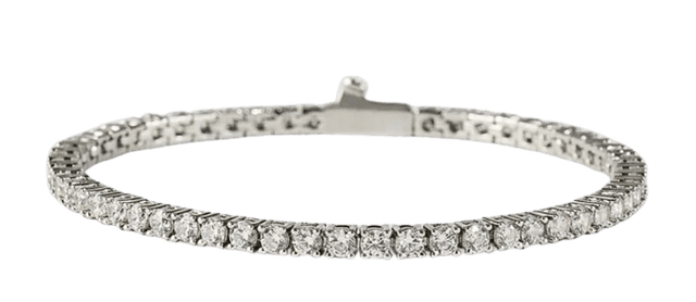 Cernucci Tennis Bracelet - 3mm - White