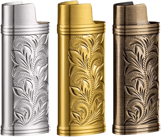 Vintage Lighter Cases for Mini BIC Lighter