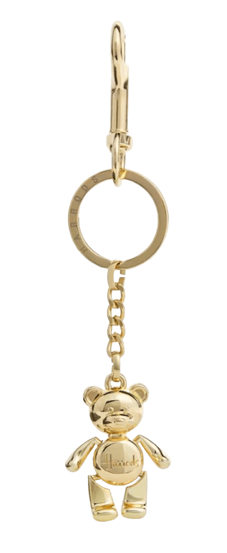 Harrods Jointed Bear Keyring