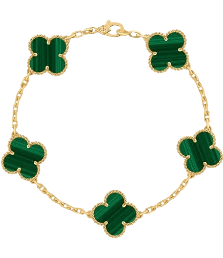 18ct Gold Clover Bracelet