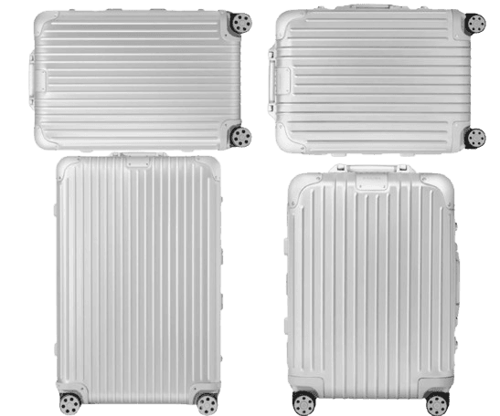 Rimowa Luggage Bundle - Original Check-In Large & Medium + Original Cabin & Cabin Small