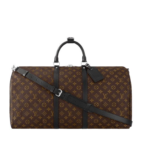Louis Vuitton Keepall Bandoulière 55 - Monogram Macassar