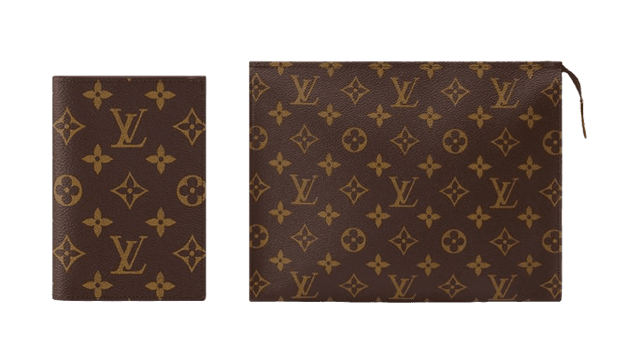 LV Travel Essentials Bundle - Passport Cover + Poche Toilette 26 Toiletry Pouch