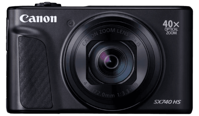 Canon PowerShot SX740 HS Lite 40x Zoom Camera - Black