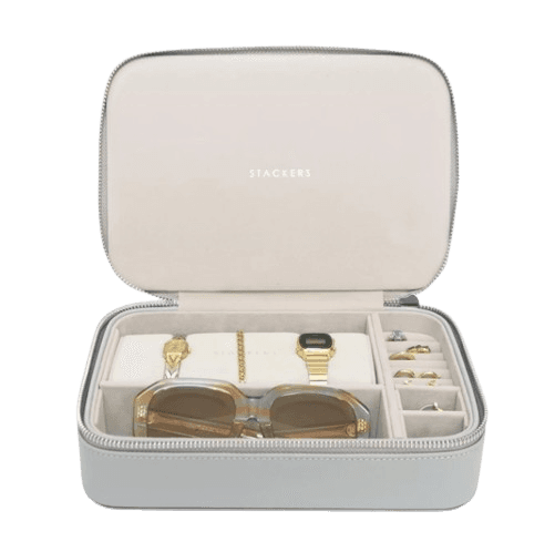 Stackers Jewellery Travel Case, Pebble Grey