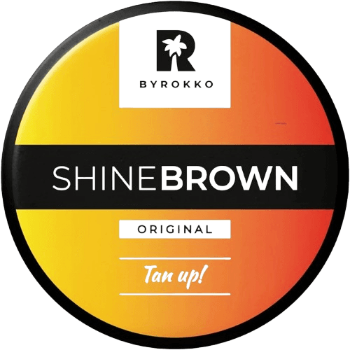 Byrokko Shine Brown Original Tan Up Premium Tan Boosting Cream 210ml