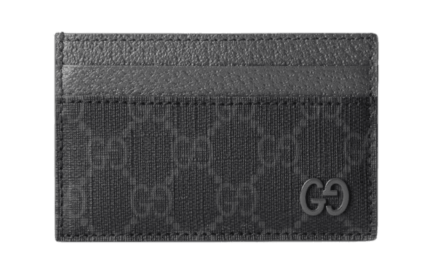 Gucci Grey trim GG card case