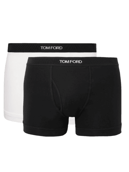 TOM FORD Two-Pack Stretch-Cotton Jersey Boxer Briefs