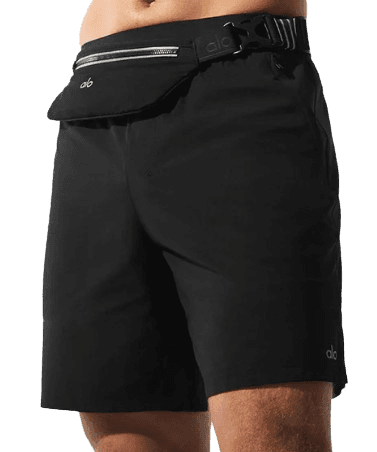 alo 7" Repetition Short - Black