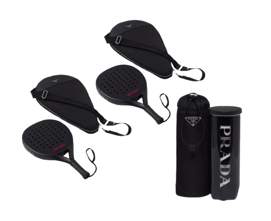 Prada Padel Bundle - 2 Rackets + 1 Ball Case