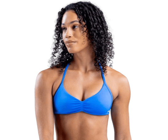 DFYNE Impact Strappy Bra - Electric Blue