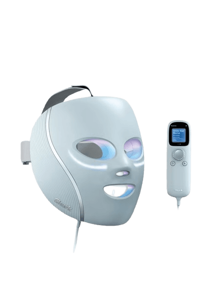 Shark CryoGlow FW312UK Under-Eye Cooling & LED Anti-Ageing & Blemish Repair Mask, Blue Frost