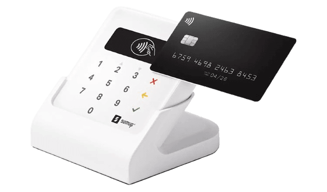 SumUp Air Card Payment Reader Machine with Charging Cradle