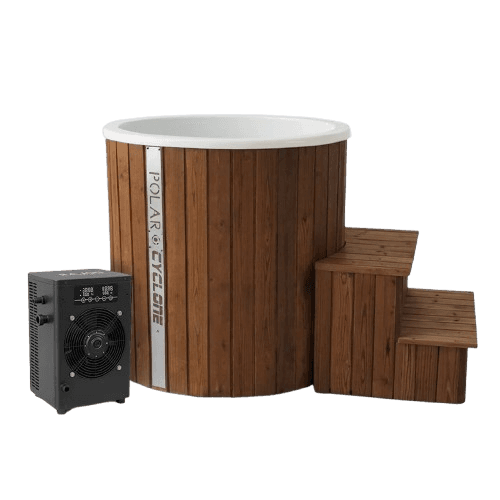 Polar Cyclone - Wood Ice Bath & Pro Commercial Chiller