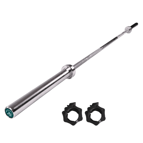 Equipped Gym 7ft Olympic Barbell 20kg & Collars