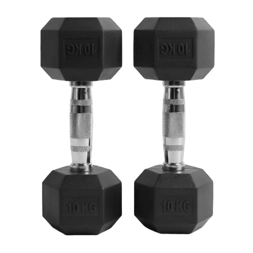 Lift Sets Hex Dumbbell Pairs 10kg x 2