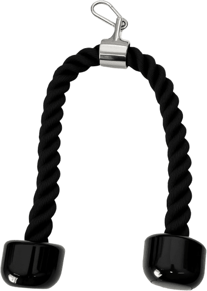 Rivotrance 27-Inch Tricep Rope Cable Attachment