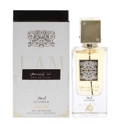 Lattafa Ana Abiyedh Leather Unisex Eau de Parfum Spray 60ml