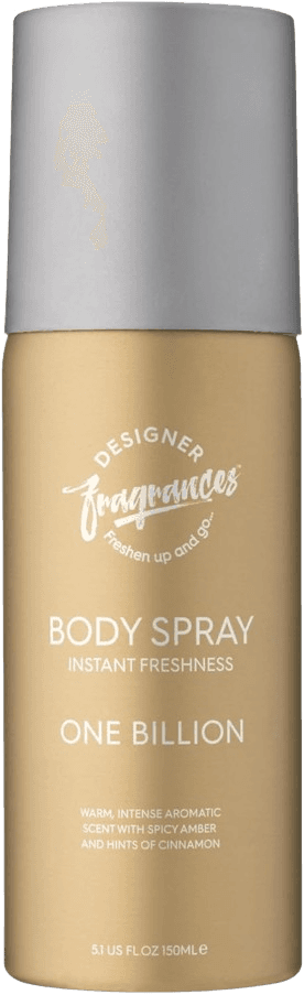 Designer Fragrances Single Pack One Billion Men's Body Spray 150ml