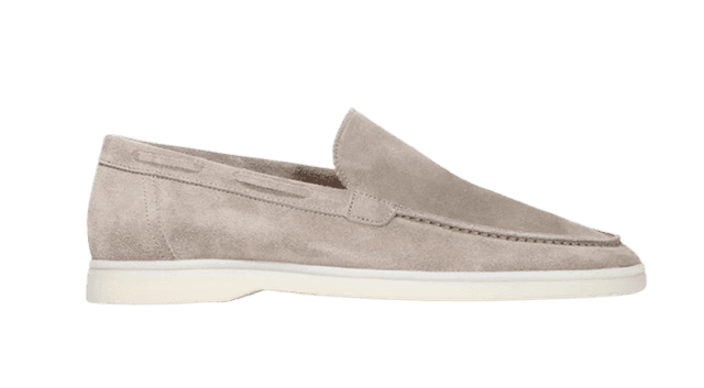 Aurelien Light Grey Yacht Loafers