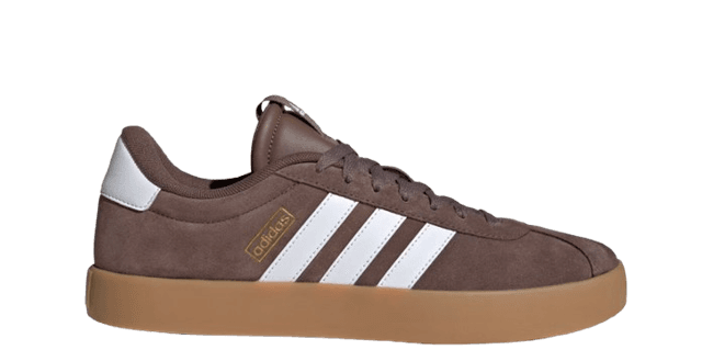 adidas VL Court 3.0 Shoes Earth Strata / Cloud White / Gold Metallic