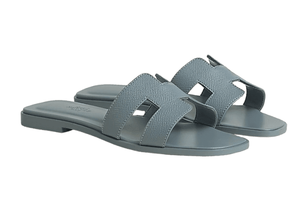 Hermes Oran Sandal - Bleu