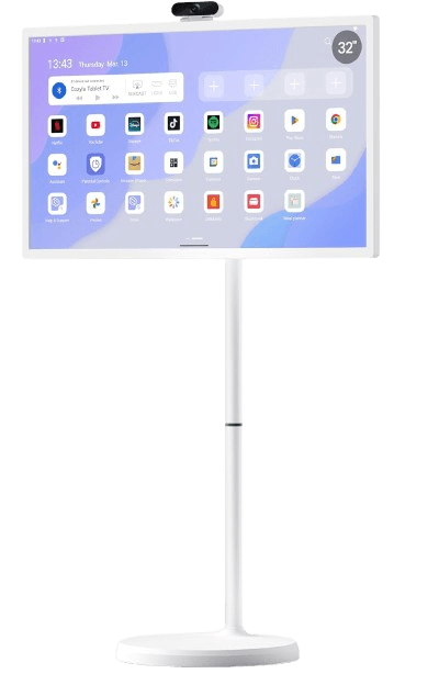Cozyla Tablet TV: 32" Smart Portable TV on Wheels