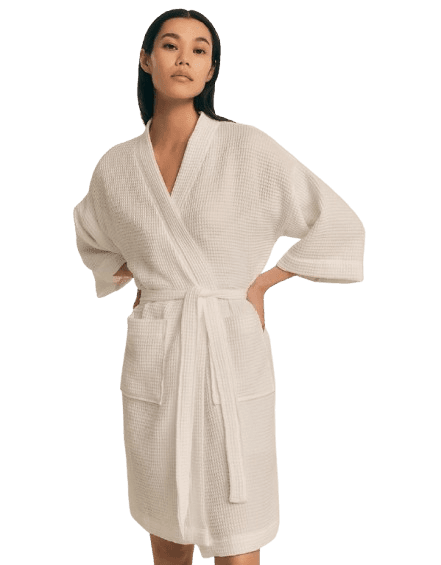 Organic Cotton Essential Waffle Robe