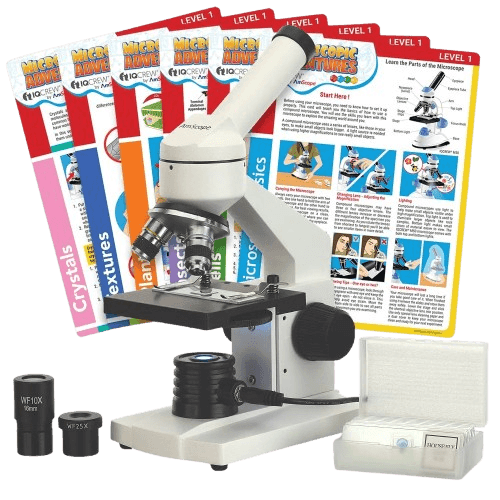 M102C-PB10-EXCL1 Monocular Biological Microscope with 400X