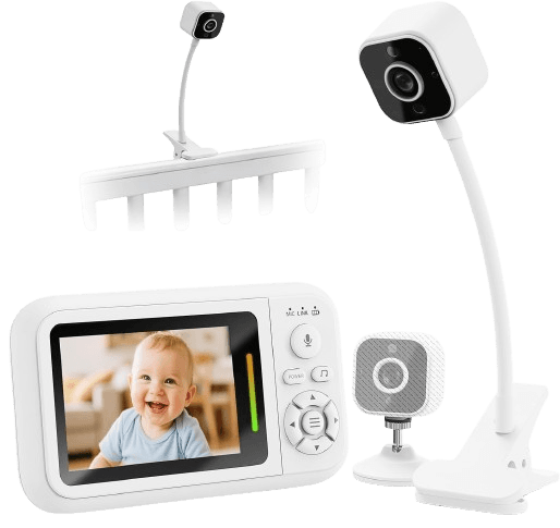 NUOTUN Baby Monitor with Camera and Night Vision