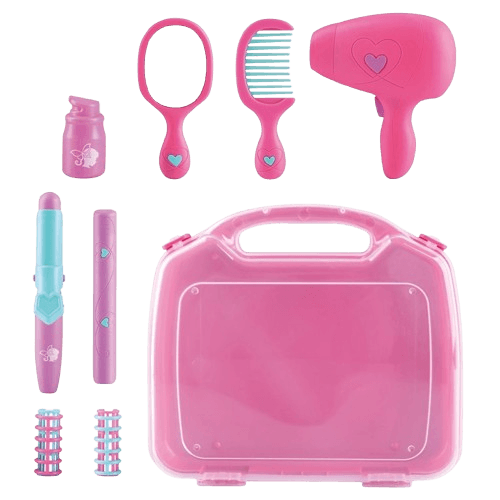 Hair Styling Toys Carry Case Set