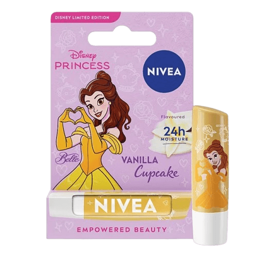 NIVEA Vanilla Cupcake Disney Belle Limited Edition Lip Balm