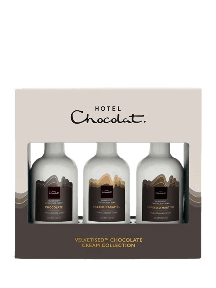 Hotel Chocolat Velvetised Chocolate Cream Collection, 3x 50ml