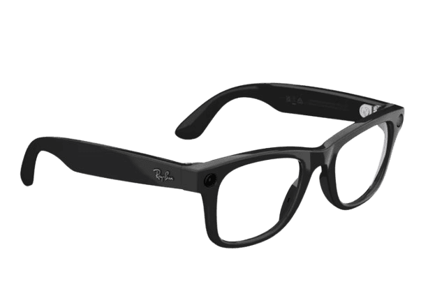 Ray-Ban Meta Wayfarer Glasses, Clear