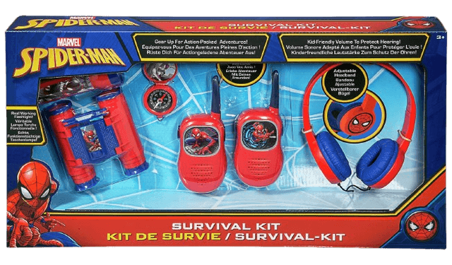 Marvel Spider-Man Three Piece Walkie Talkie Adventure Set