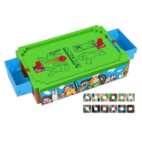 Minecraft The Overworld Arcade Air Hockey Mini Series