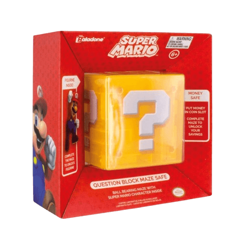 Nintendo Super Mario Question Block Maze Safe
