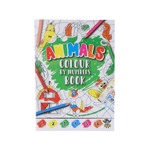 Colour By Numbers Animal Theme