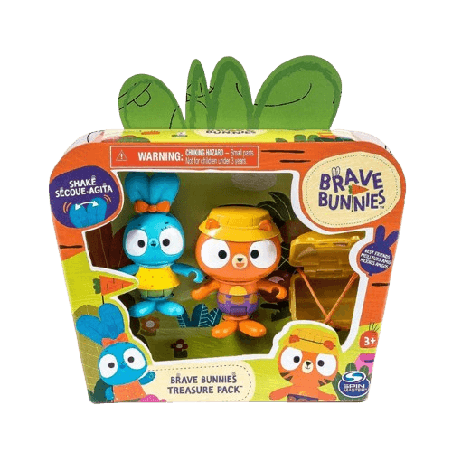 Brave Bunnies Basic Figures - Treasure Pack