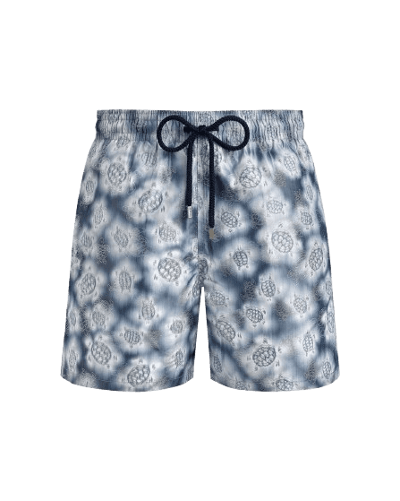 Men Silk Swim Shorts Ronde des Tortues - Vilebrequin x Maison BUCOL