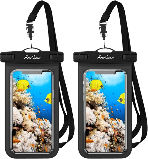 ProCase 2 Pack Waterproof Phone Case Pouch