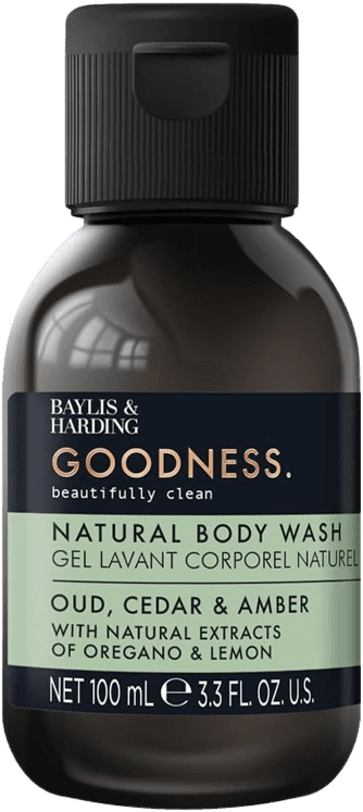 Baylis & Harding Goodness Oud, Cedar & Amber Body Wash 100ml