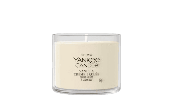 Yankee Candle Mini Vanilla Crème Brûlée Candle