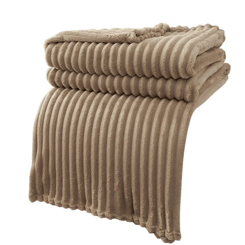 Soft Throw Blanket 70x100cm Brown