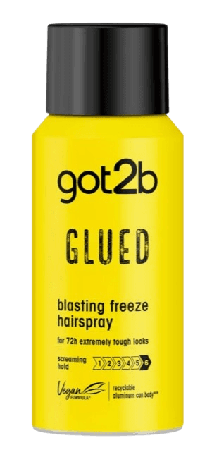got2b Glued Hairspray Blasting Freeze Hold Travel 100ml