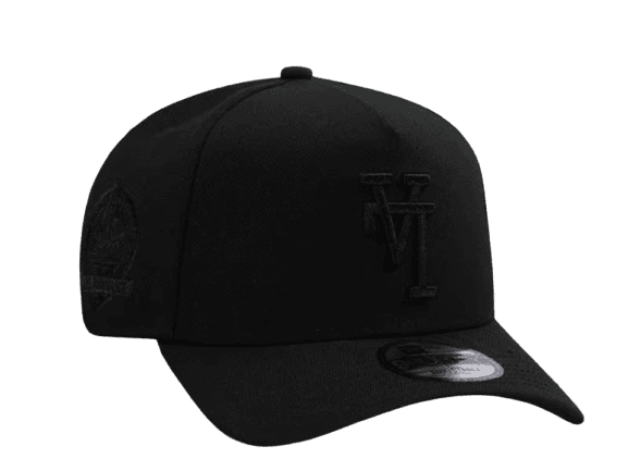 New Era Los Angeles Dodgers Black on Black Prime Edition 9Forty A Frame Snapback Cap