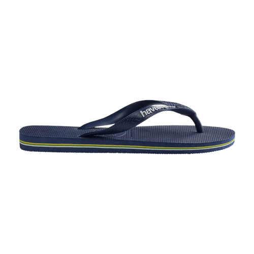 Havaianas Brasil Logo Navy