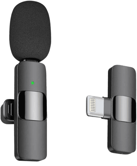 iZEN Wireless Lavalier Microphone for iPhone iPad