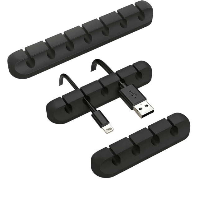 Cable Clips Organiser 3 Pack